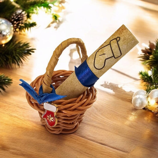 The Christmas Express Clue Basket