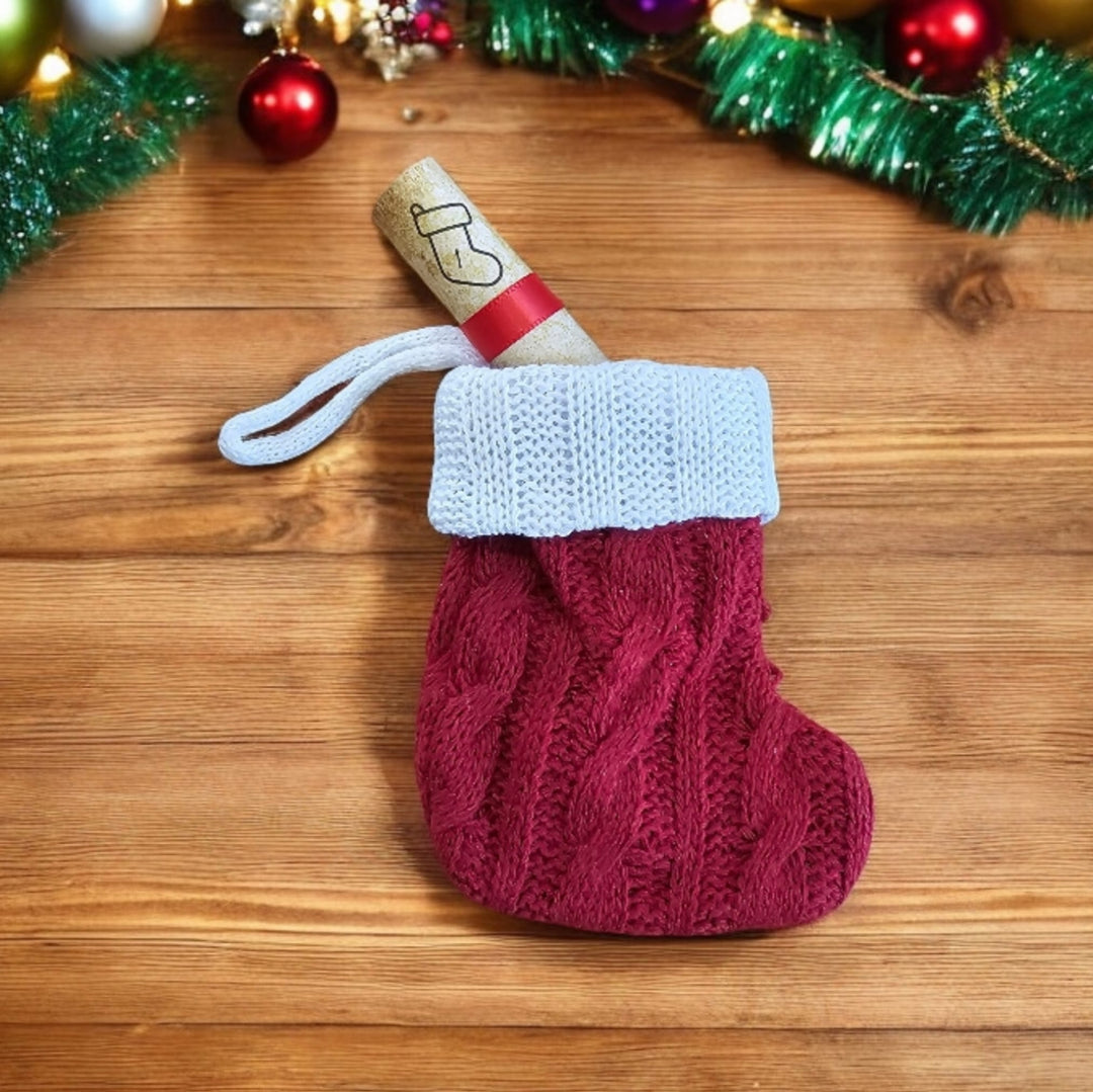 Santa's Lost Keys Clue Stocking