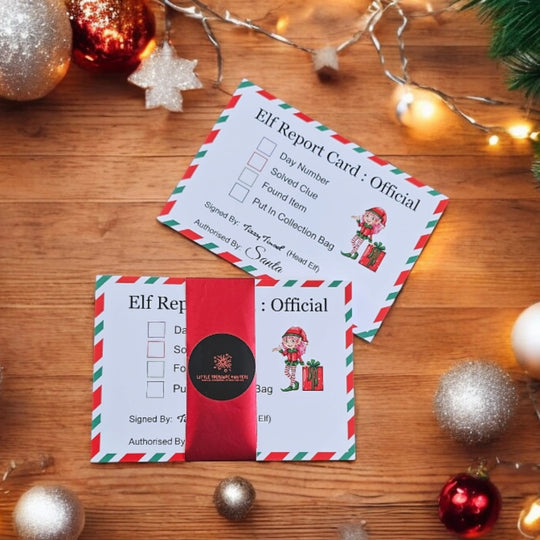 Santa's Lost Keys Report Cards