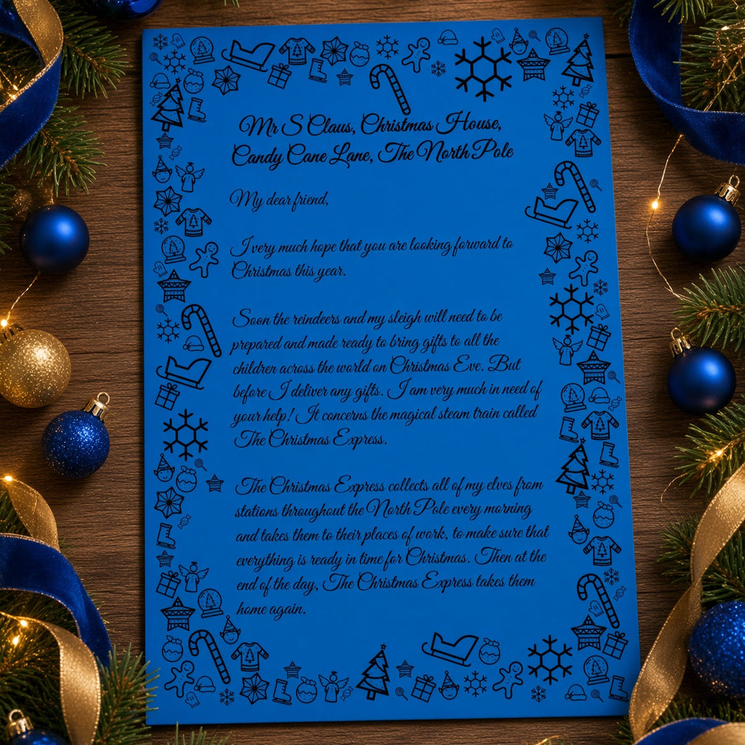 The Christmas Express Advent Calendar Treasure Hunt – 24 Days of Christmas Fun for Kids Ages 4-10.