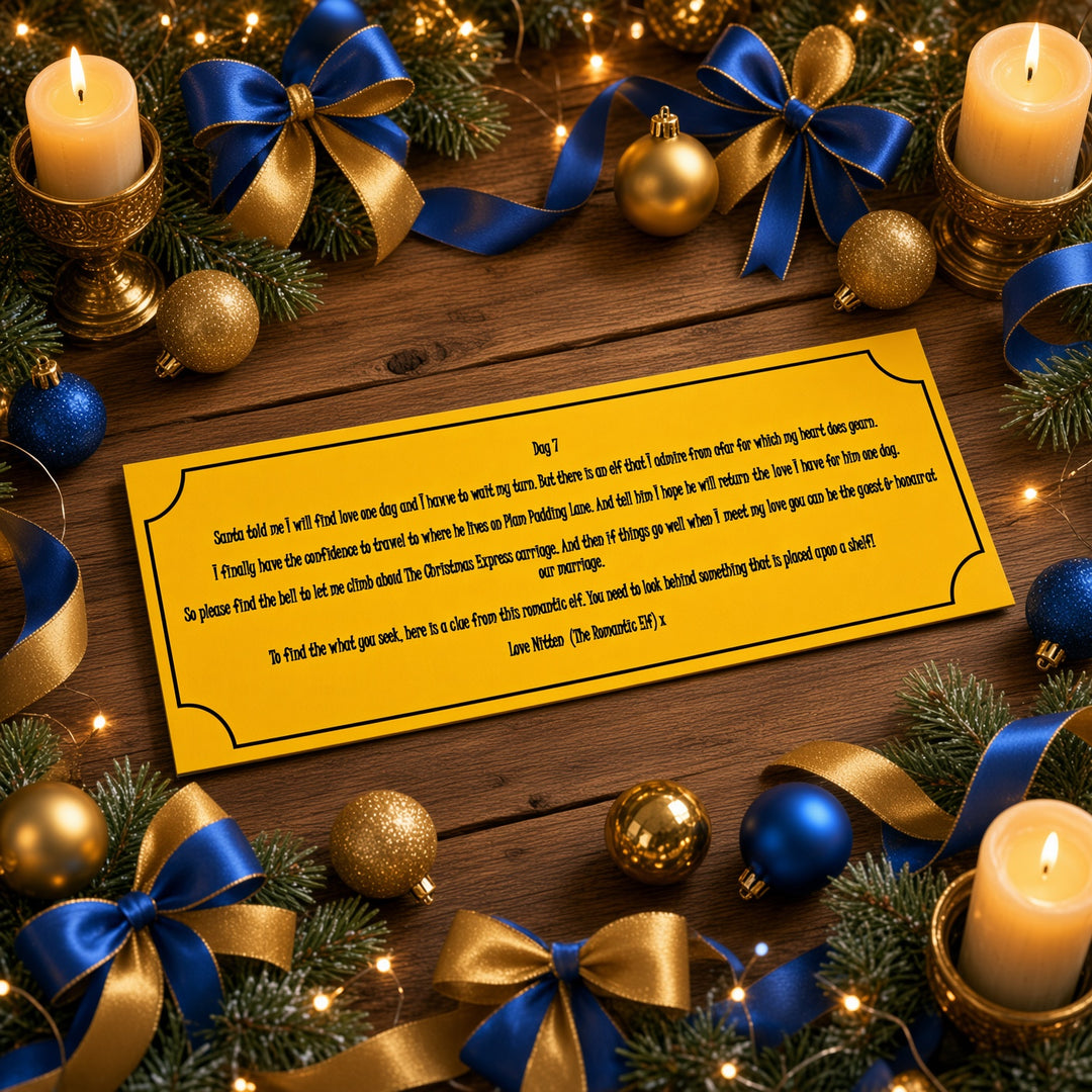 The Christmas Express Advent Calendar Treasure Hunt – 24 Days of Christmas Fun for Kids Ages 4-10.