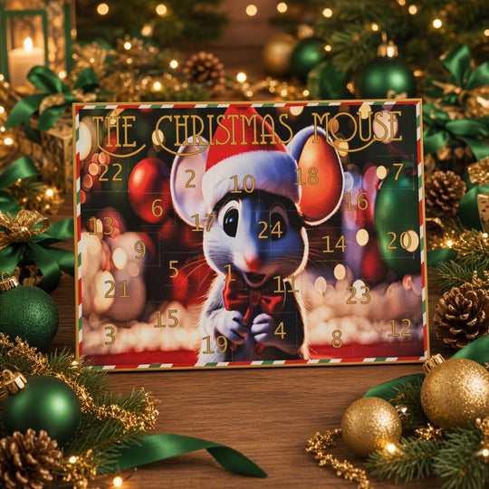 The Christmas Mouse Advent Calendar Treasure Hunt – 24 Days of Christmas Fun for Kids Ages 4-10.