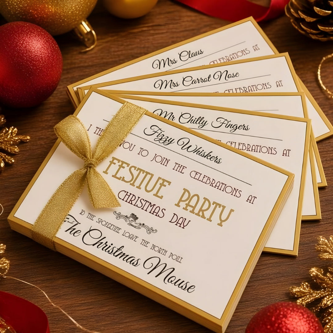 The Christmas Mouse - A Festive Party Advent Treasure Hunt