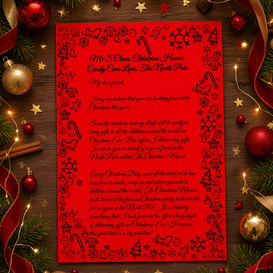 The Christmas Mouse - A Festive Party Advent Treasure Hunt