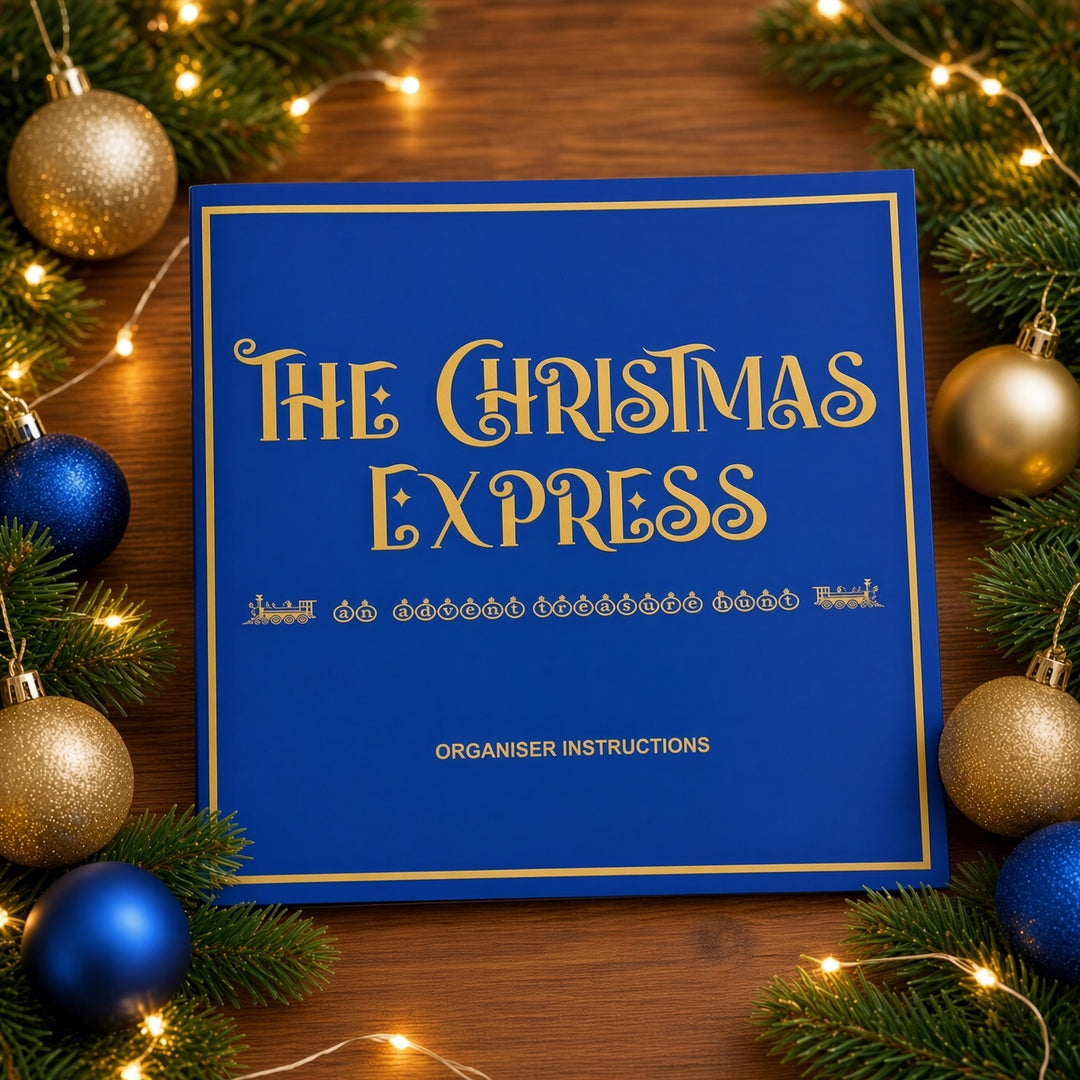 The Christmas Express Advent Calendar Treasure Hunt – 24 Days of Christmas Fun for Kids Ages 4-10.