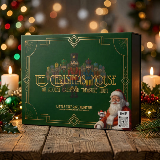 The Christmas Mouse Advent Calendar Treasure Hunt – 24 Days of Christmas Fun for Kids Ages 4-10.
