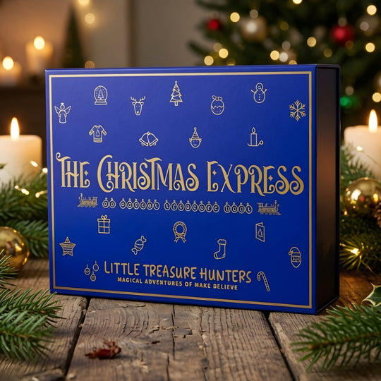 The Christmas Express Advent Calendar Treasure Hunt – 24 Days of Christmas Fun for Kids Ages 4-10.
