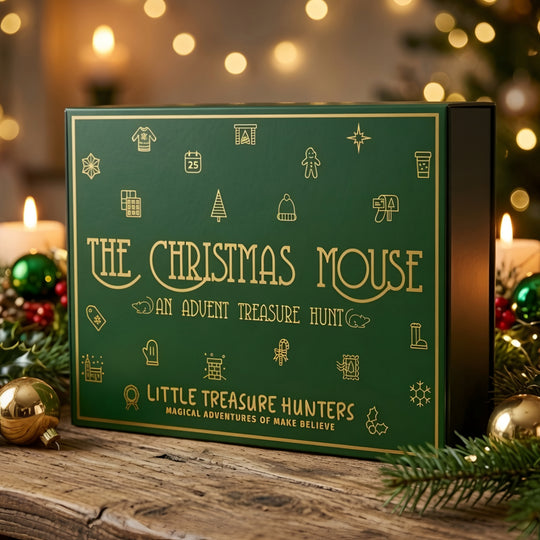 The Christmas Mouse Advent Calendar Treasure Hunt – 24 Days of Christmas Fun for Kids Ages 4-10.