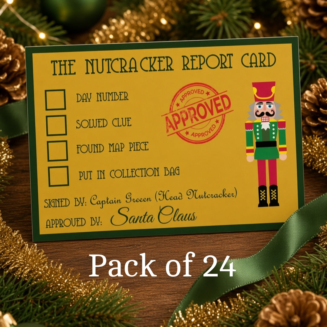 The Christmas Mouse Advent Calendar Treasure Hunt – 24 Days of Christmas Fun for Kids Ages 4-10.