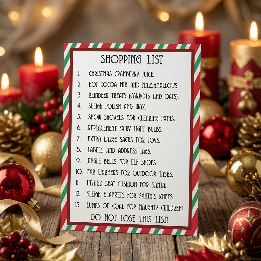 The Christmas Mouse - A Festive Party Advent Treasure Hunt